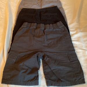 Children's plc boys 14 shorts black and grey